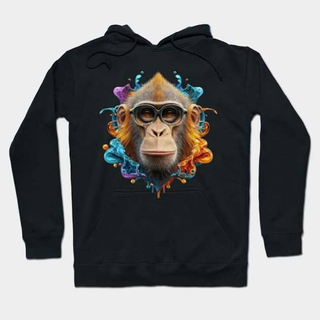 Monkey lover Hoodie by TshirtMA